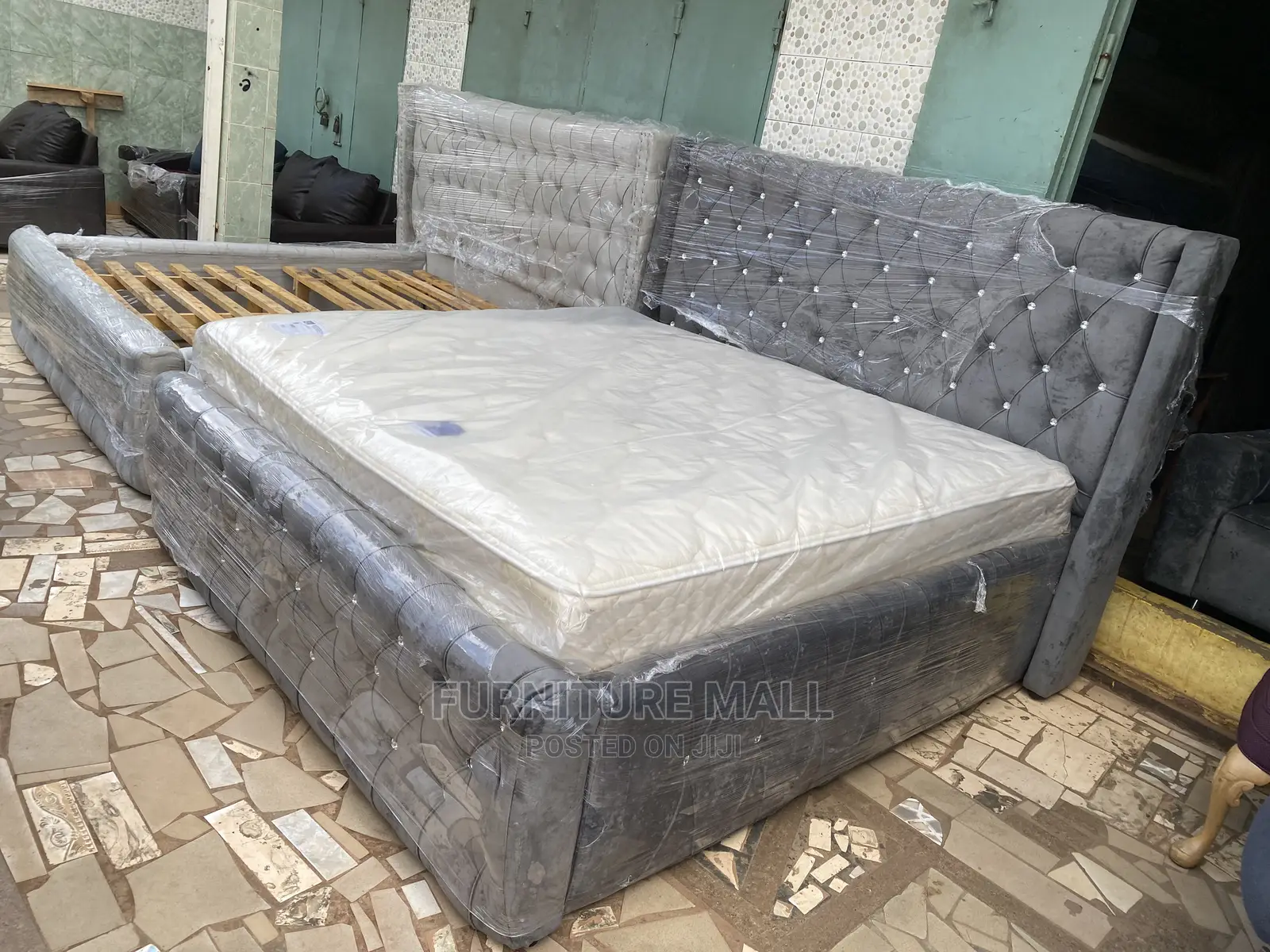 Royal Her Size Bed With Mattress . Free Delivery 