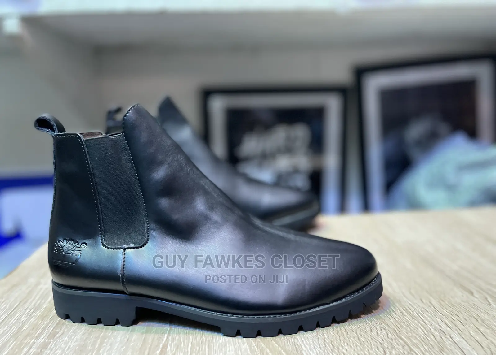 Mens Leather Chelsea Boot