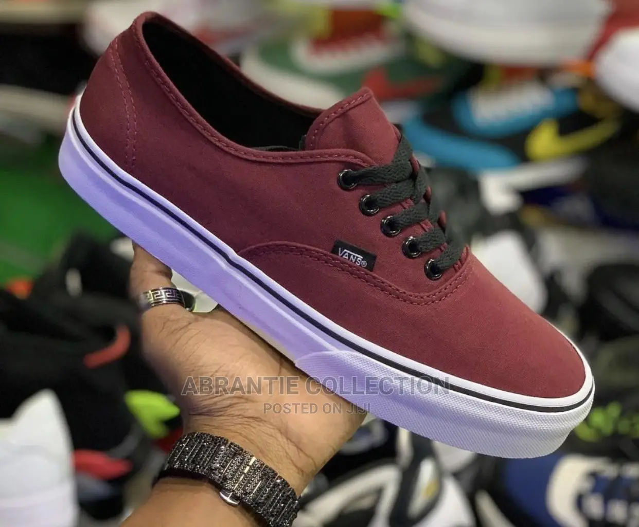 Old Skool Vans Wine