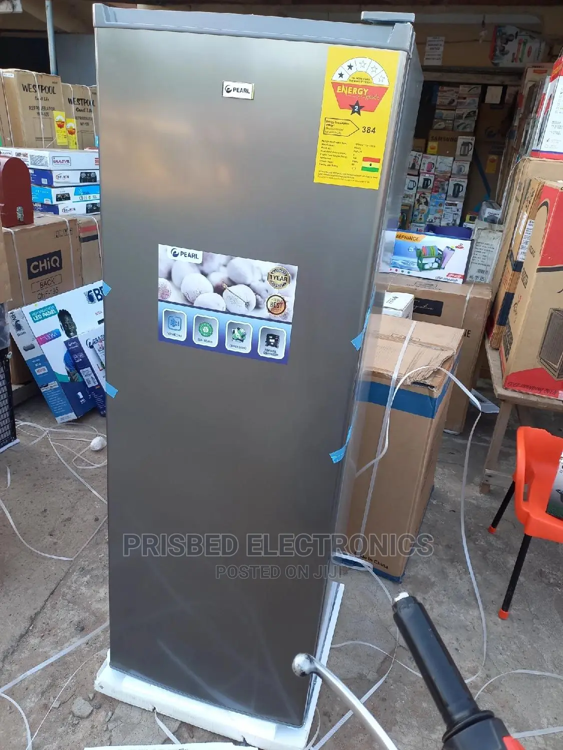 Pearl Upright/Standing Freezer 225 Litres