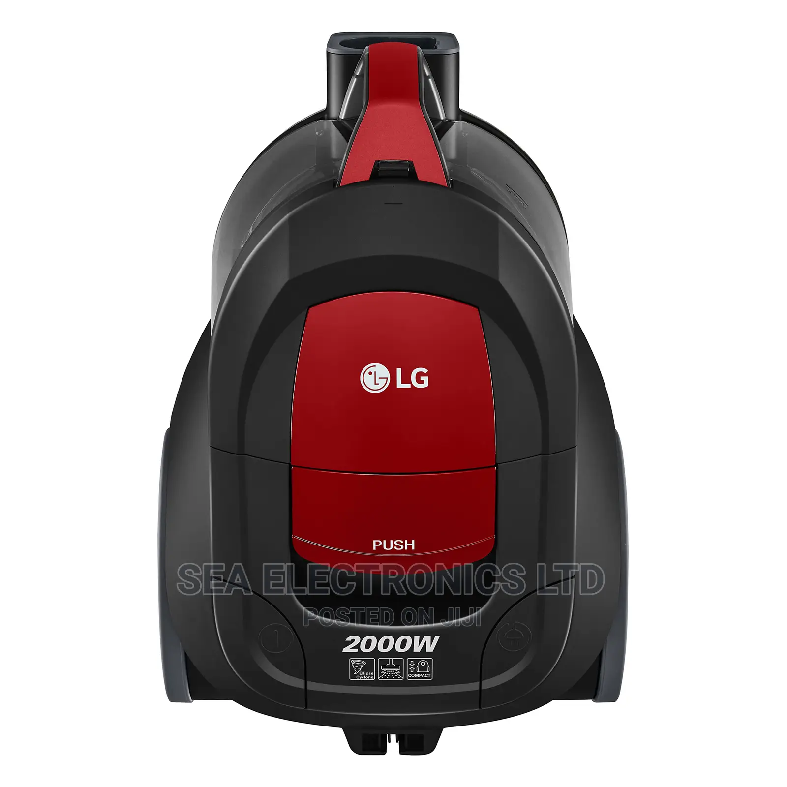 LG Vacuum Cleaner Bagless 2000 Watt 1.3 Liter Red VC5420NNTR