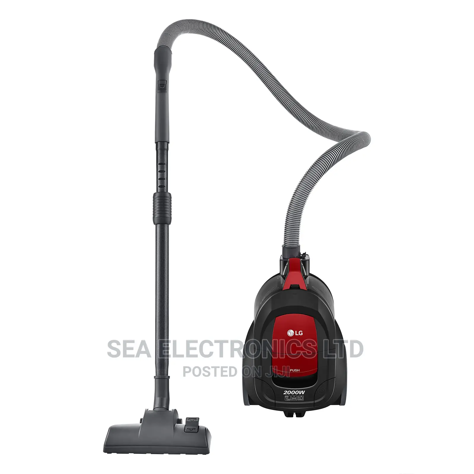 LG Bagless Vacuum Cleaner Red/Black VC5420NNTR