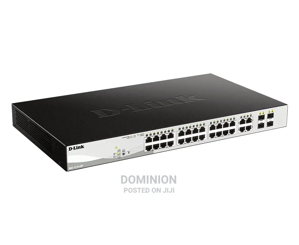 D-Link DGS-1210-28p 28-Port Smart Poe+ Switch