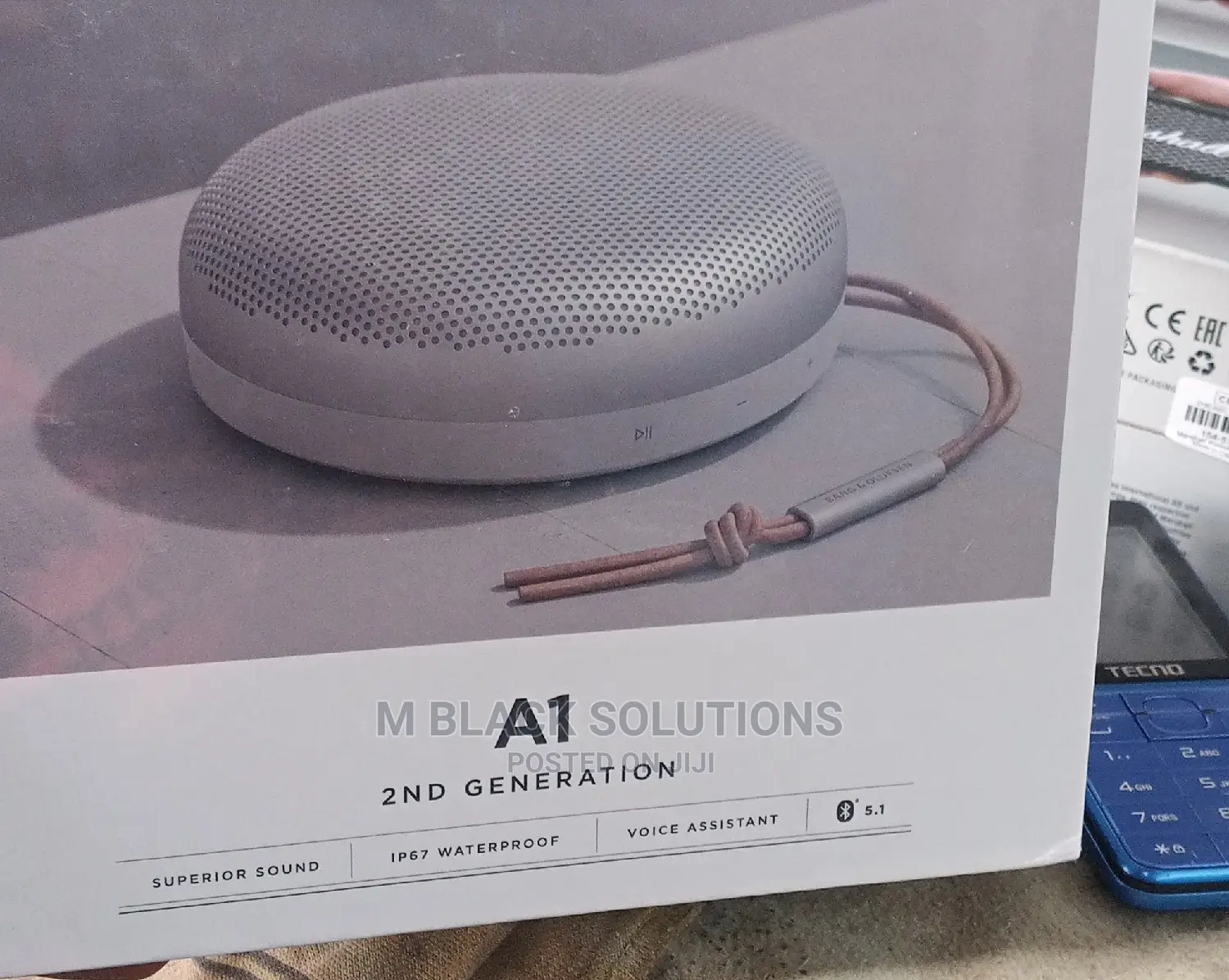 Bang Olufsen Beosound A1 2nd Gen Waterproof Bluetooth Speaker