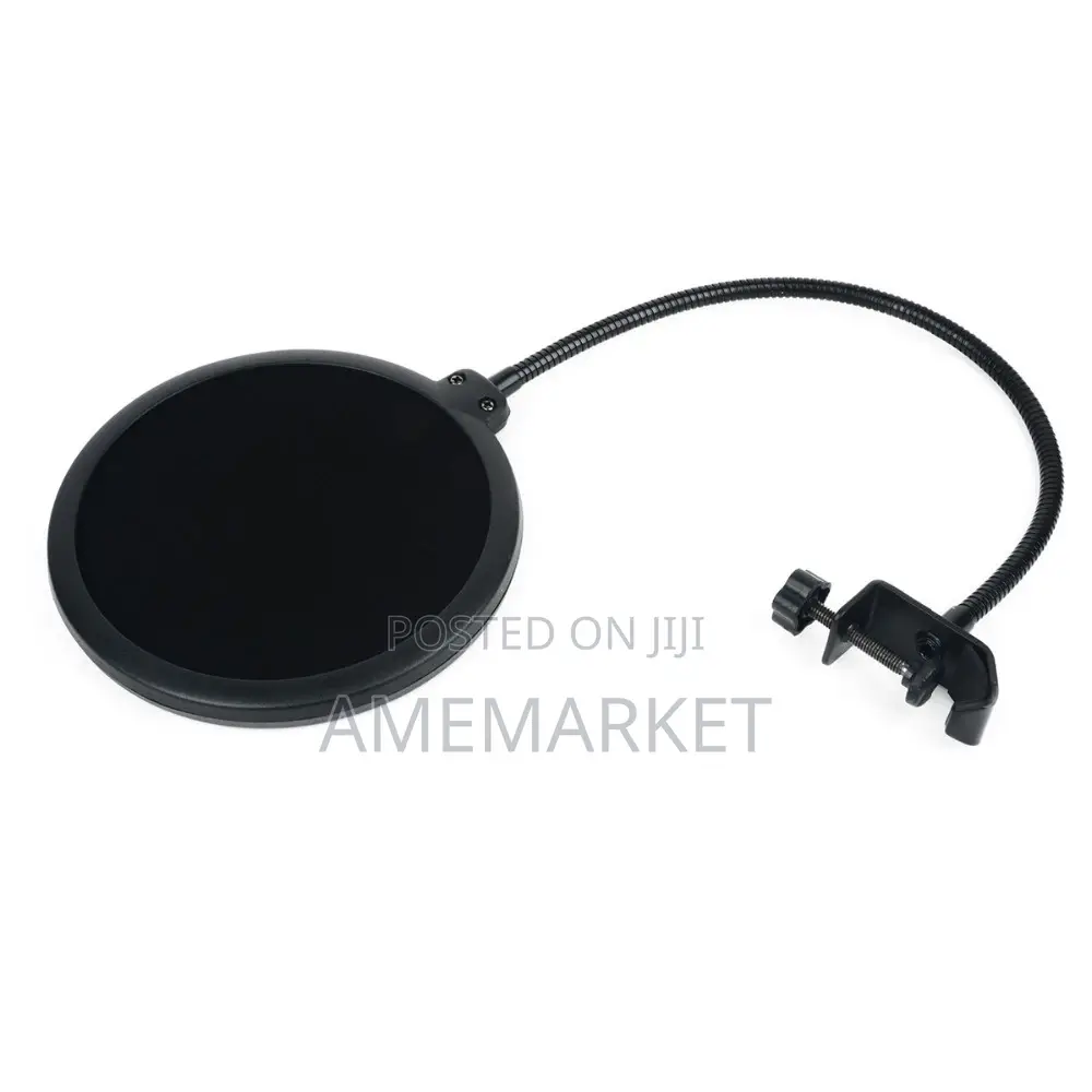 Studio Microphone Pop Filter Mask Shied For Recording