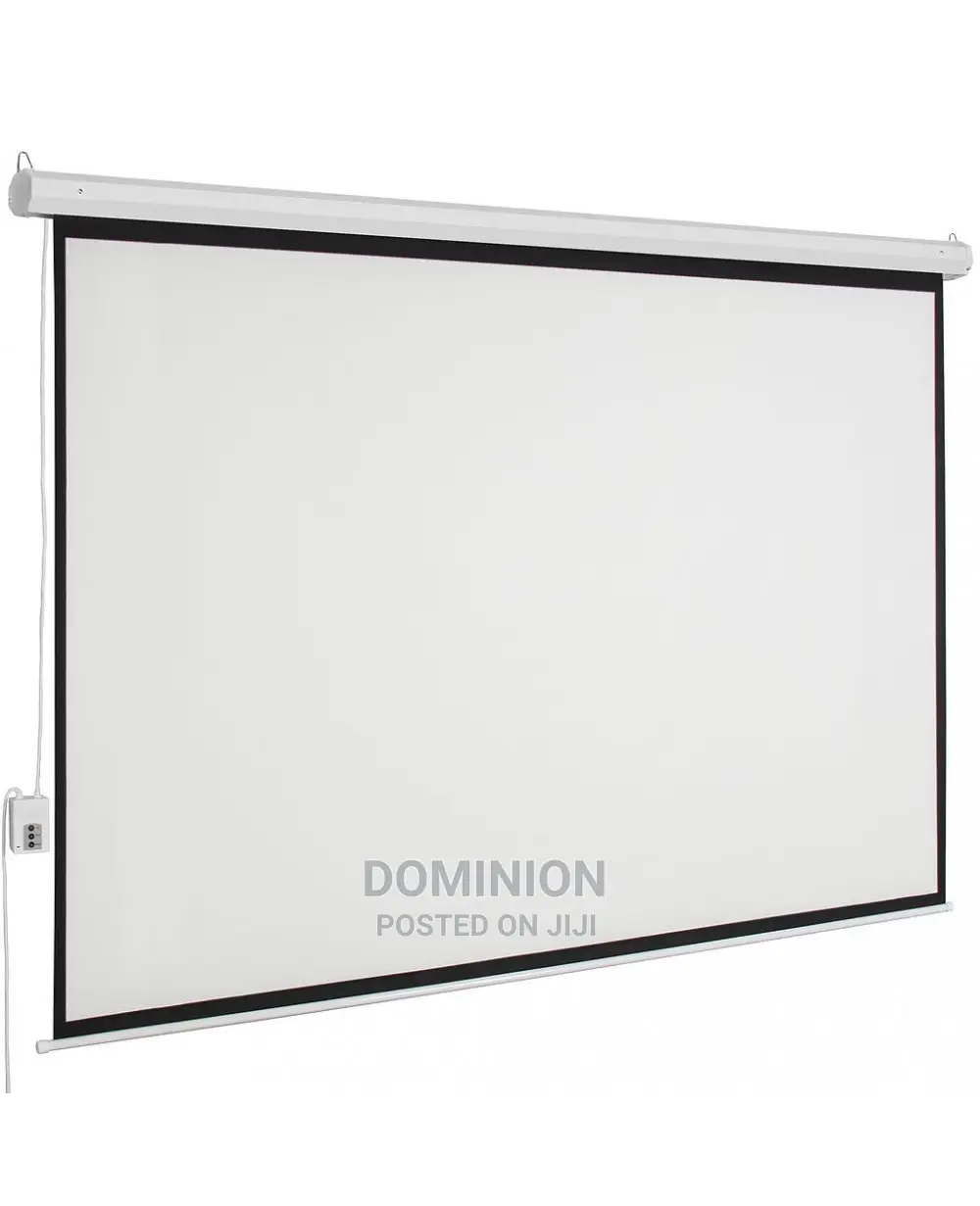 180cm/ 6 Feet/ 70"Top Edge Electronic Projector Screen