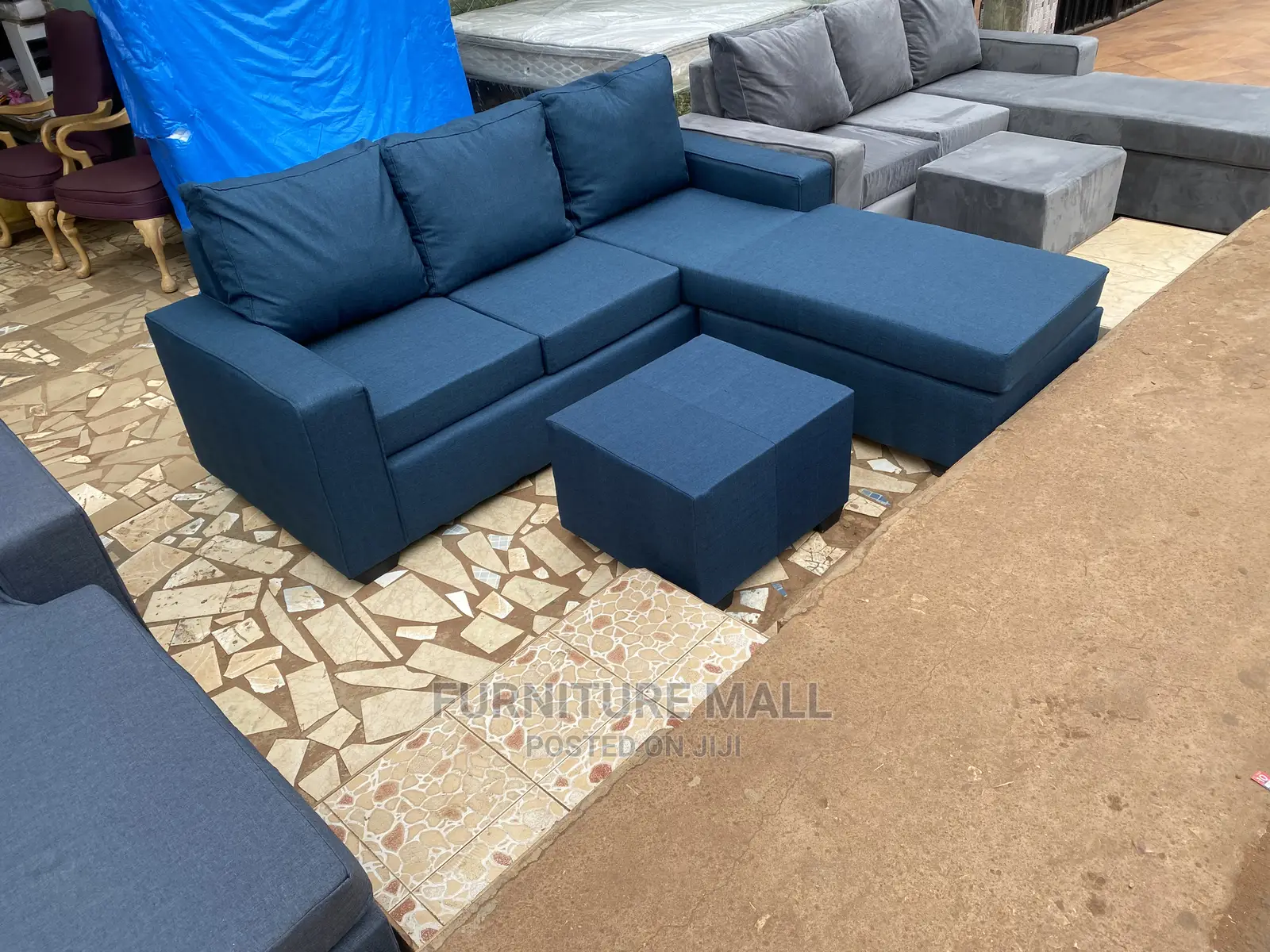L Shaped Sofa Chair. Delivery Free