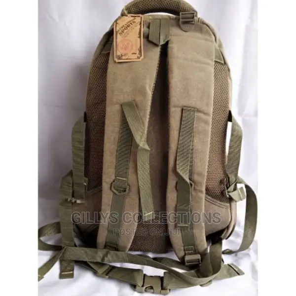 Khaki Durable Multipurpose Military Backpack