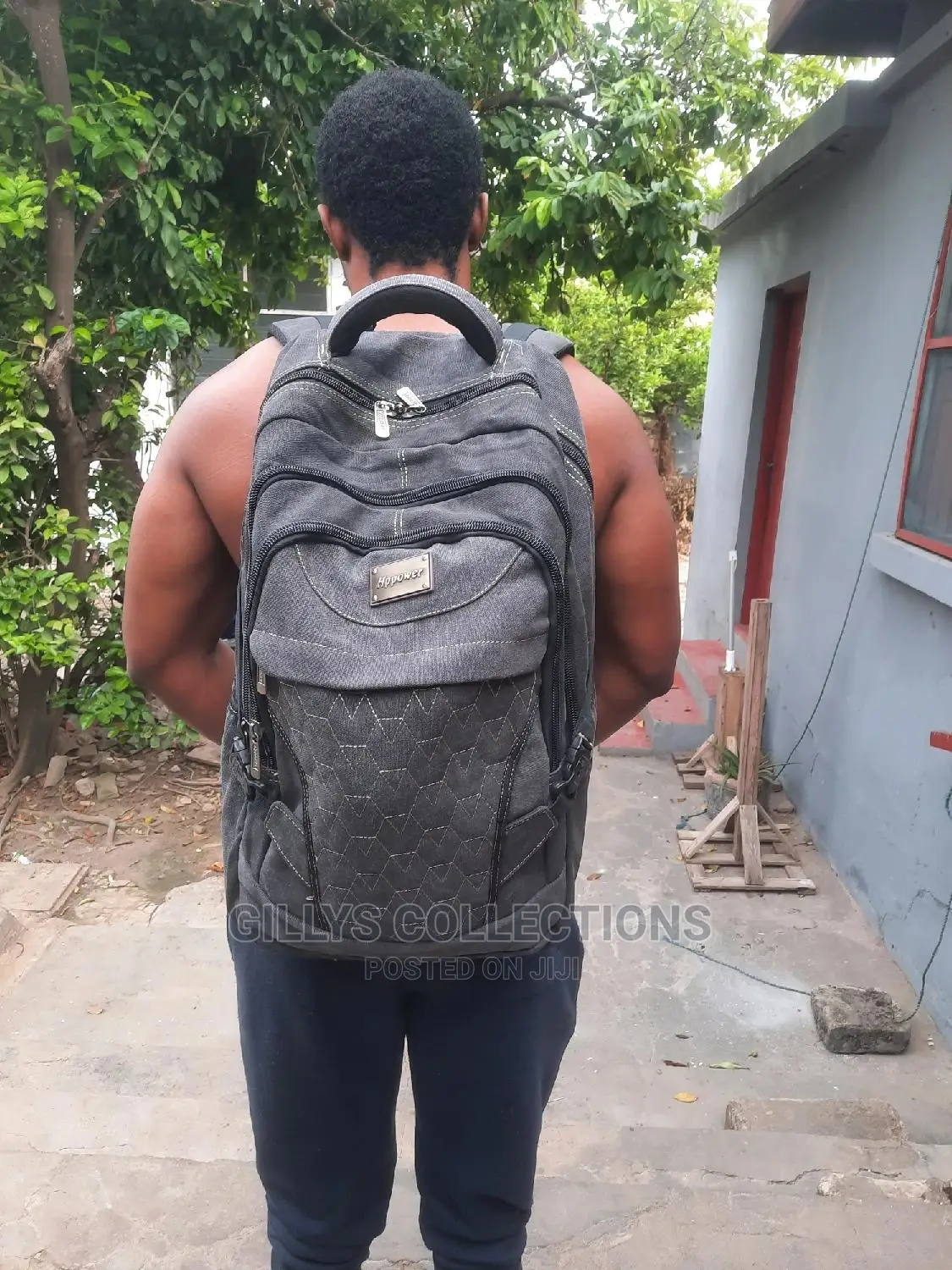 Black Durable Multipurpose Military Bag