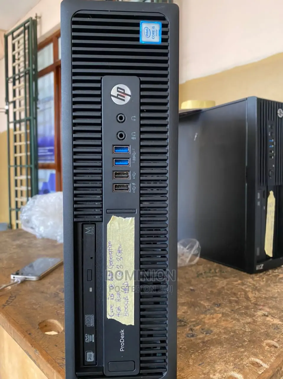 Desktop Computer HP ProDesk 600 G4 4GB Intel Core I3 500GB