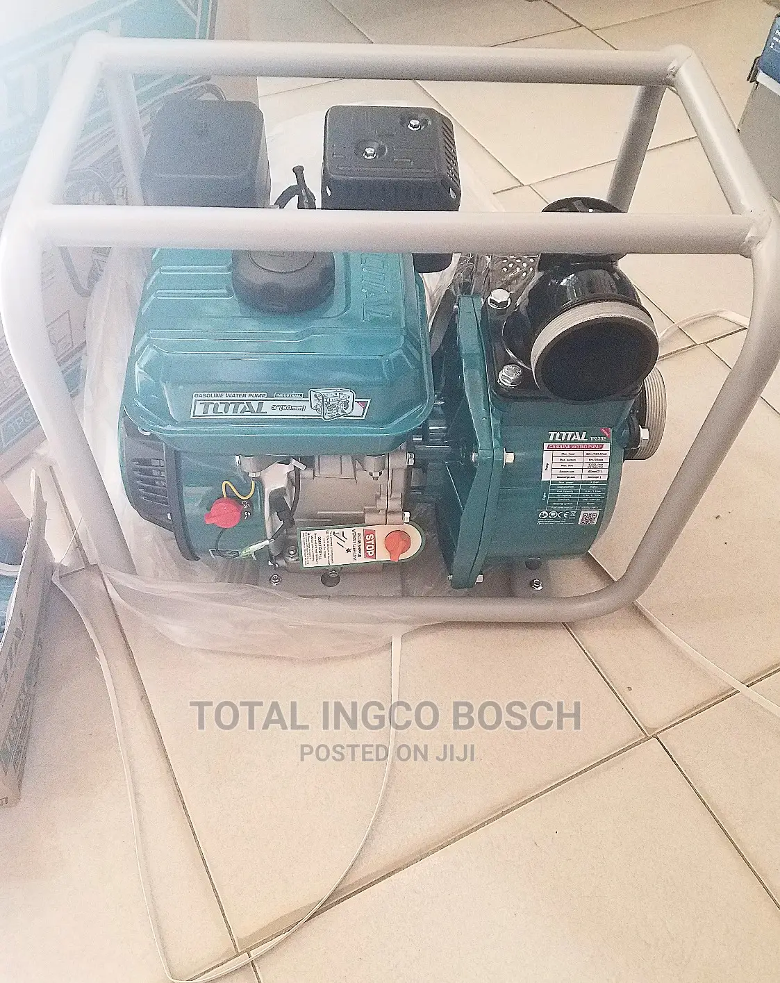 Gasoline Total Water Pump 3inches (7hp)