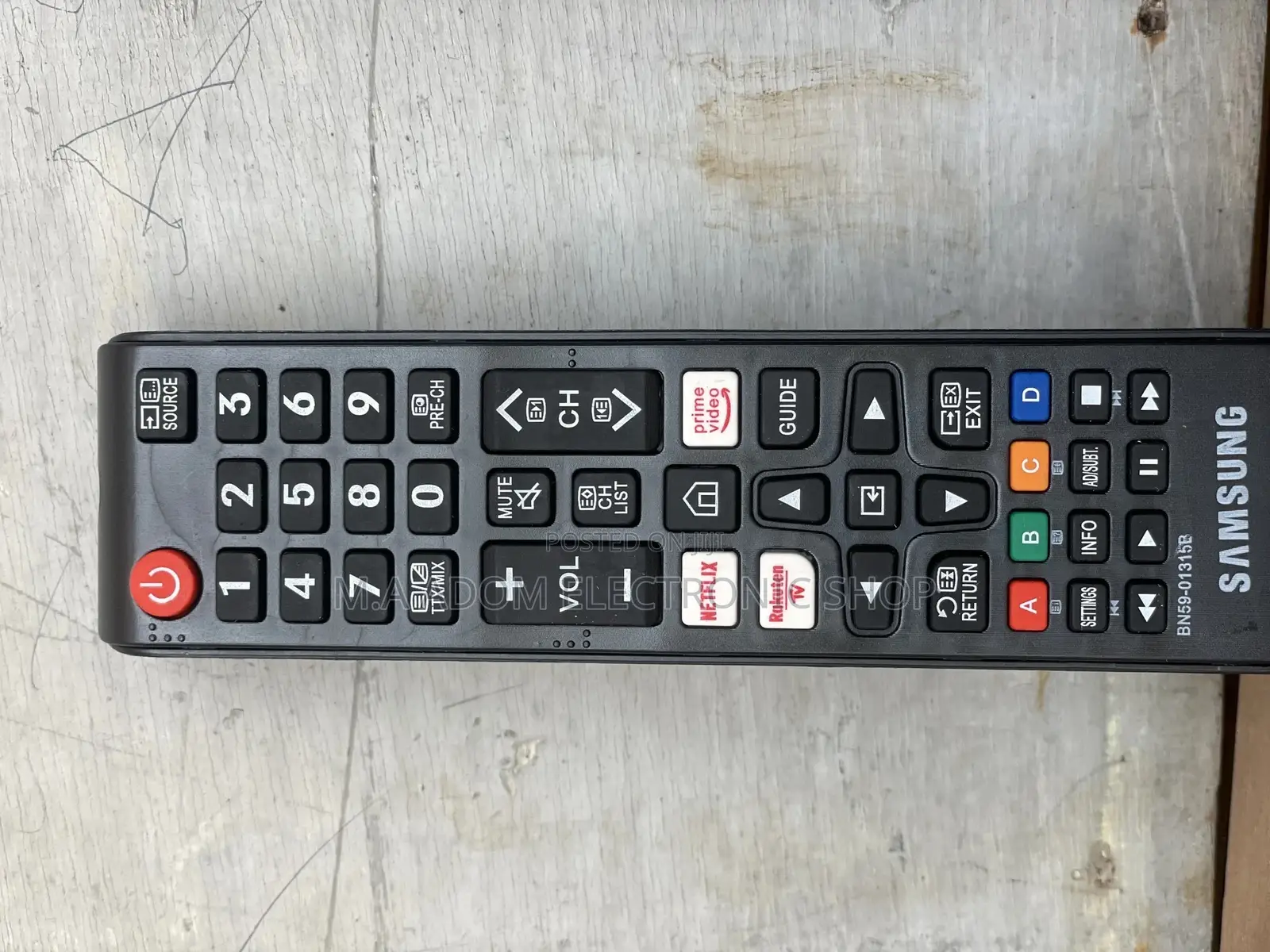 Smart Samsung Remote With With Netflix Prime Video