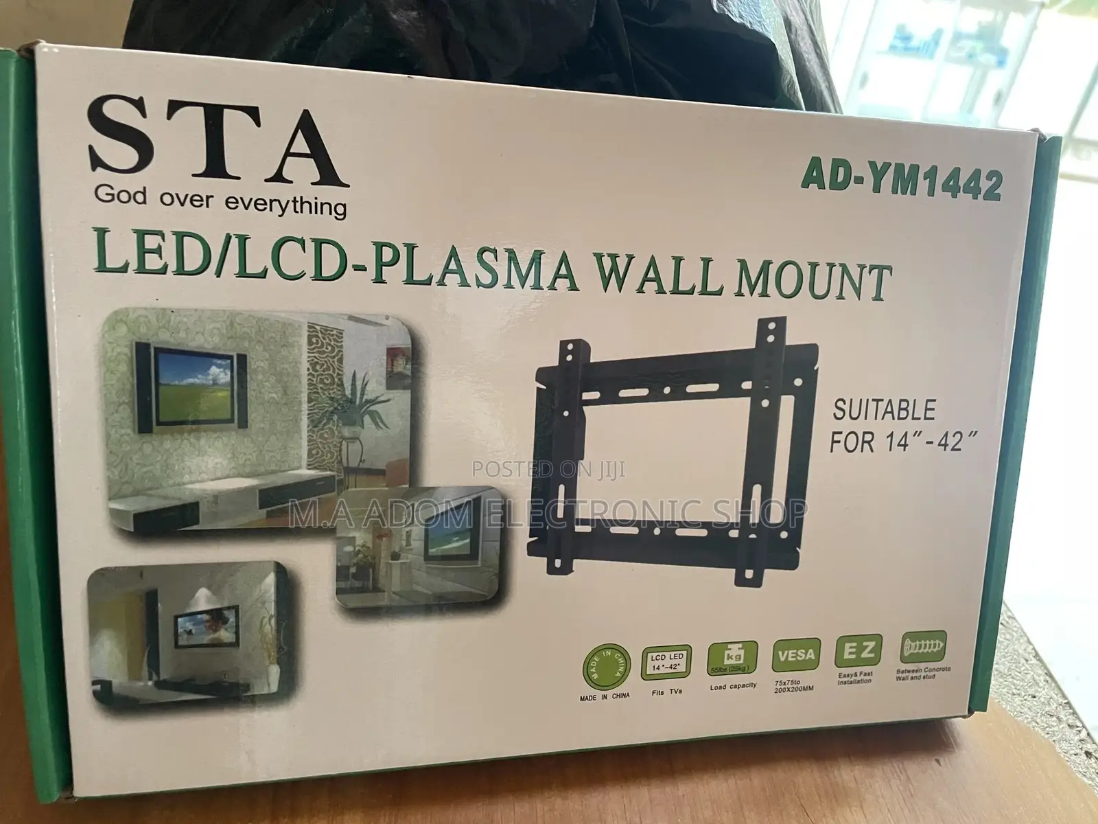 Led Lcd -Plasma Wall Mount 14”-42
