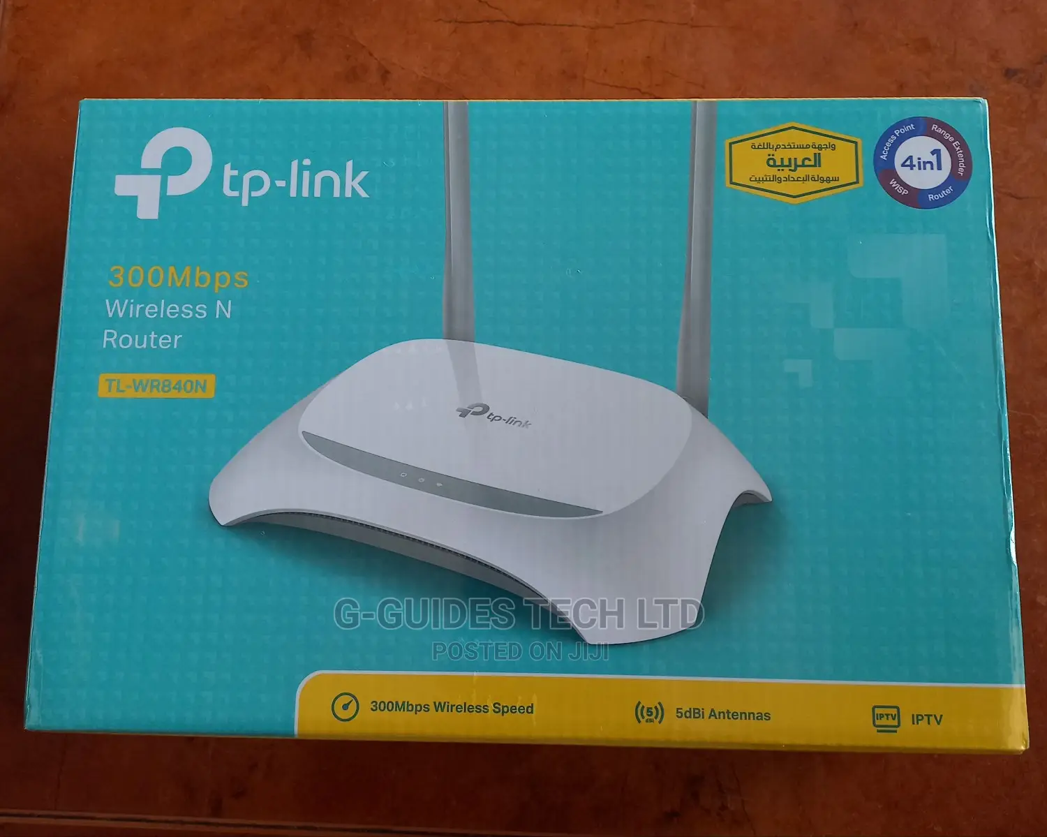 Tp-Link 300mbps Wireless N Router 4 in 1 (TL-WR840N)