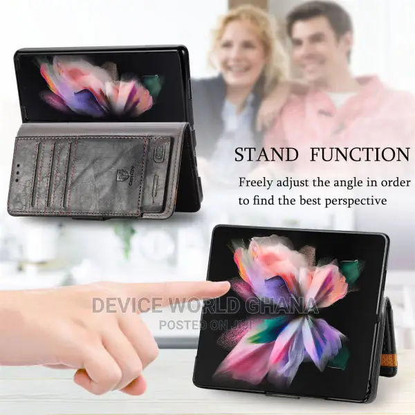 Caseneo Leather Flip Case Samsung Z Fold 3