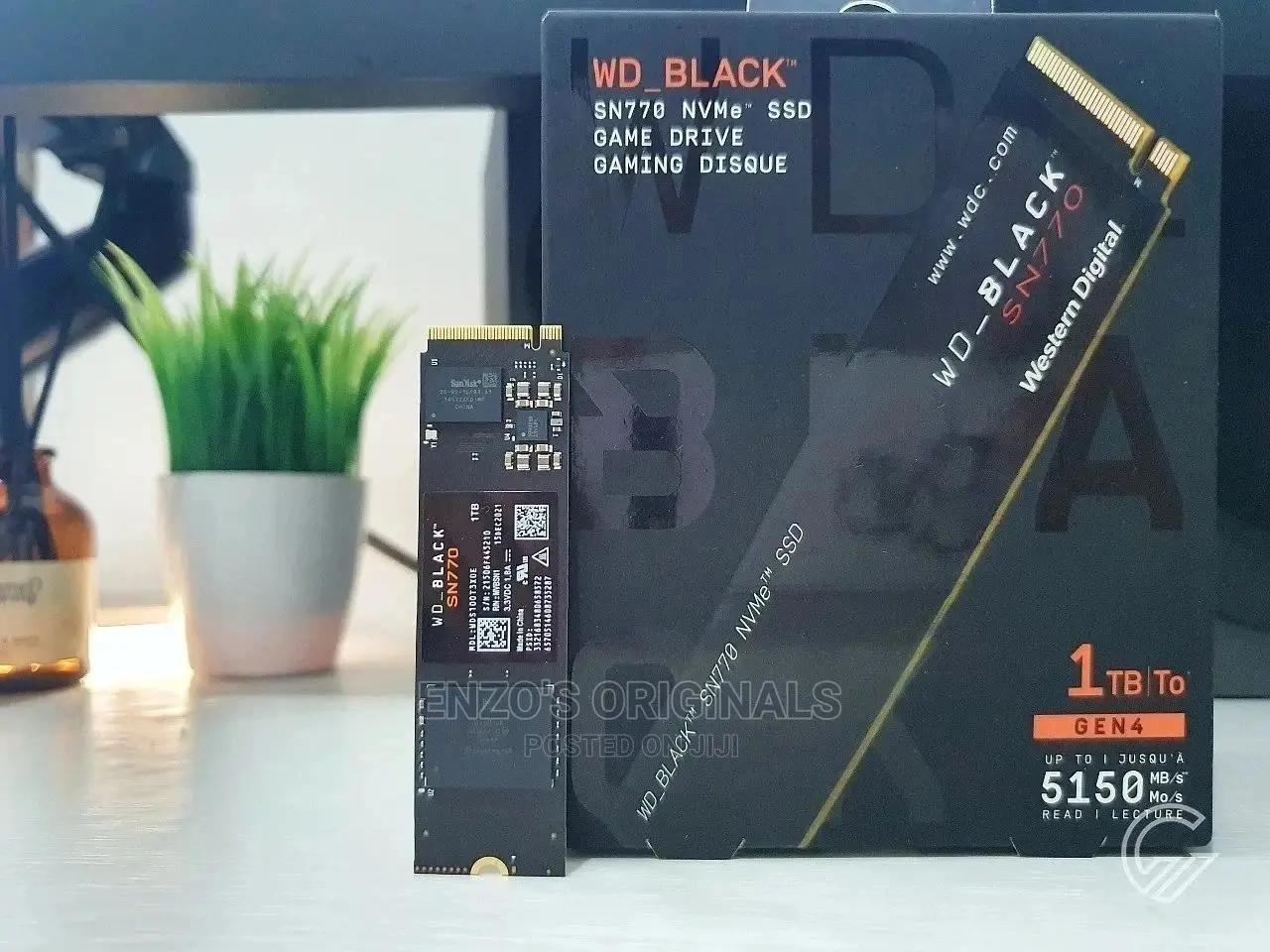 1tb Wd Black Sn770 Pcie Nvme M.2 Gen 4 X 4 Ps5 Compatible
