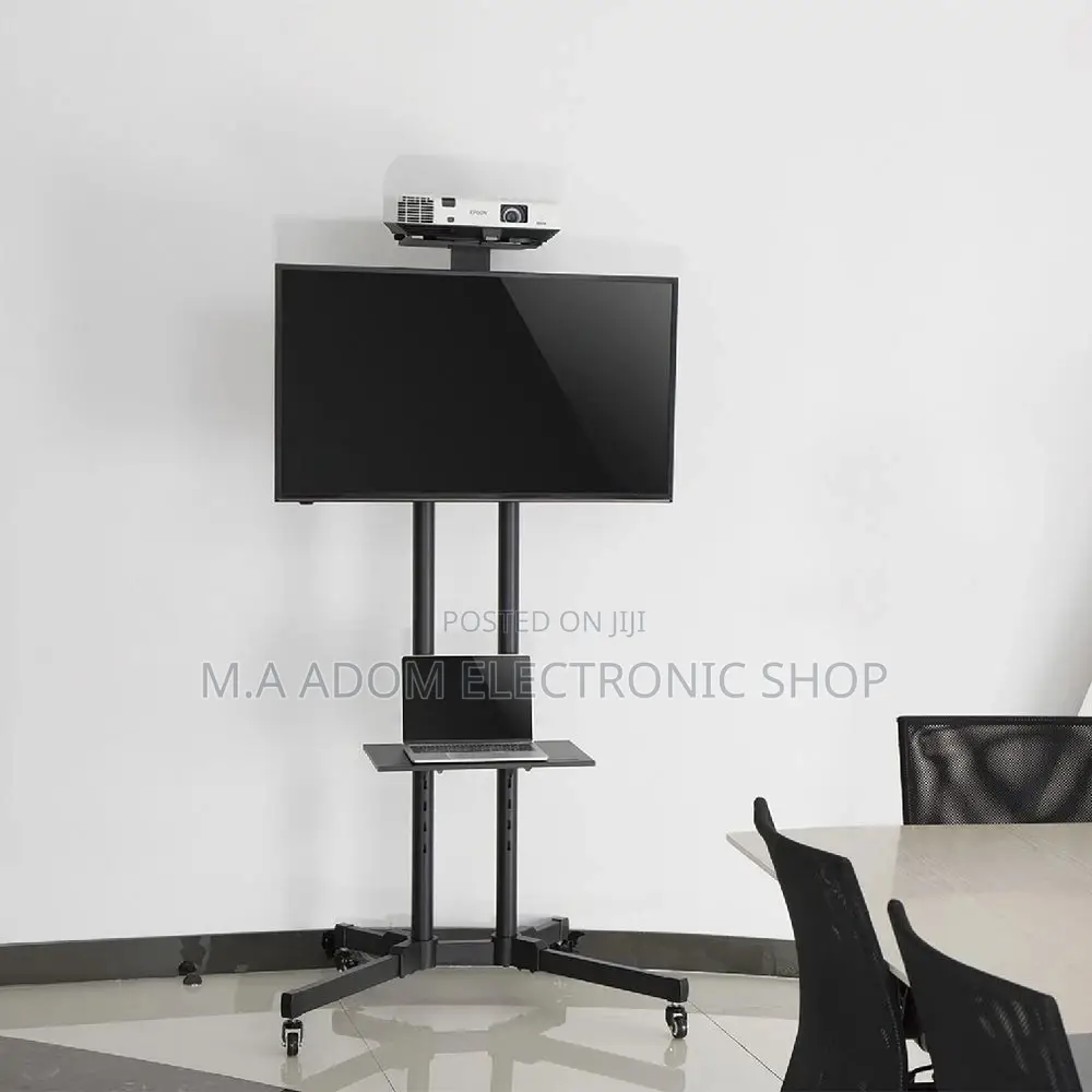 Mobile Tv Trolley Suitable for Led Tv Between 32”-70”
