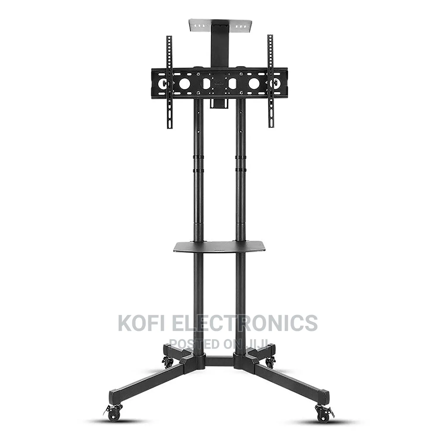 32-70 Adjustable Height Movable Metal TV Trolley Stand Mount