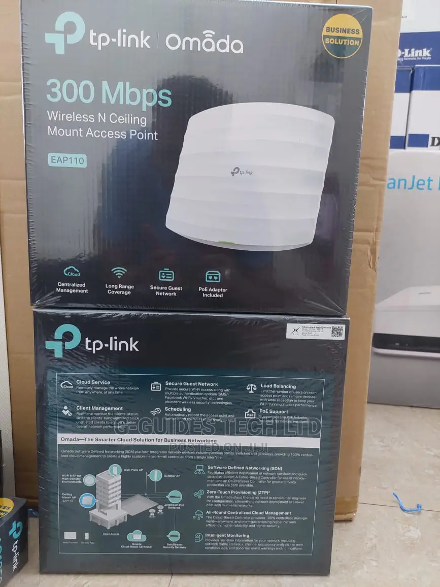 Tp-Link Eap110 300mbps Wireless N Ceiling Mount Access Point