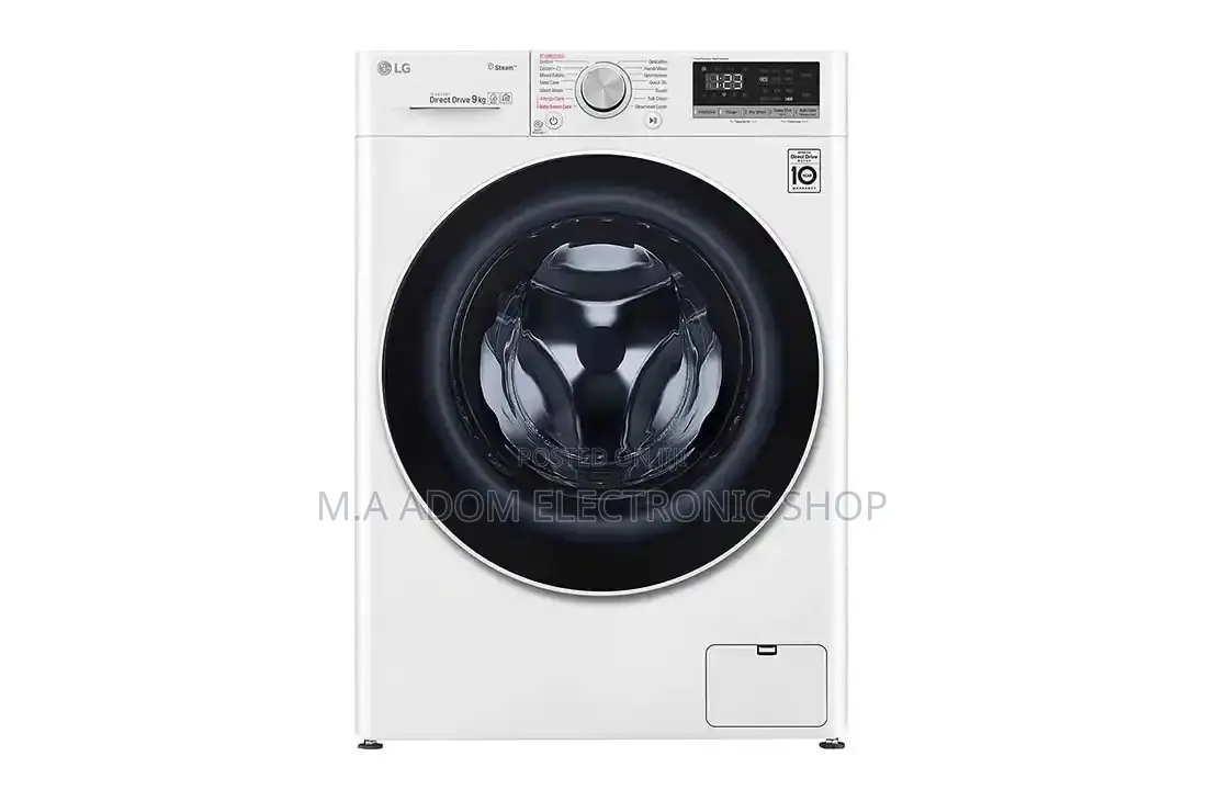Lg Front Load 9kg Washing Machine With Steam