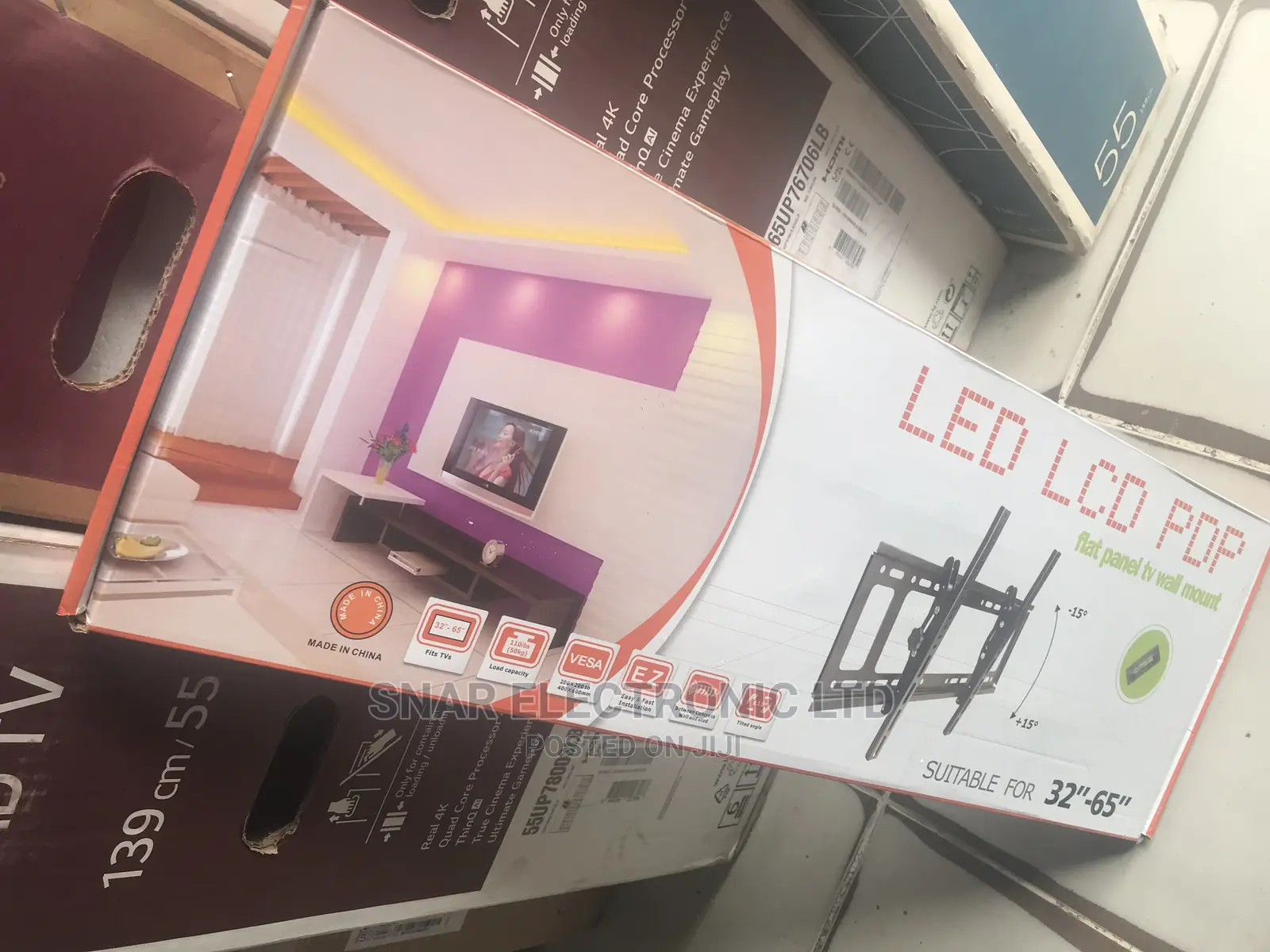 Simple Tilting Tv Mount for 32-65