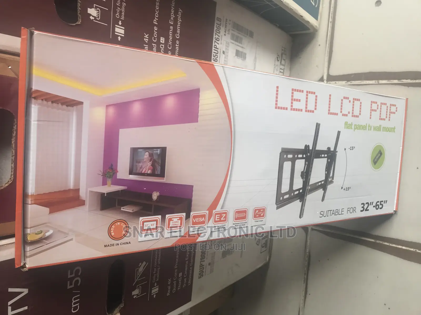 Simplicity Tilting Tv Mount for 32-65 Inches