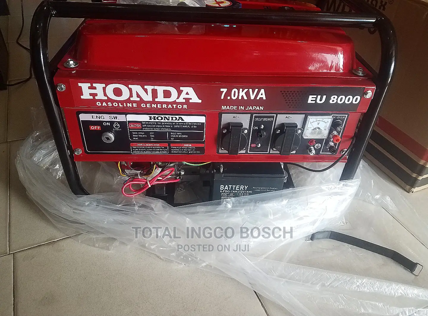 Generator Honda 7kva Petrol Generator (Key Start)