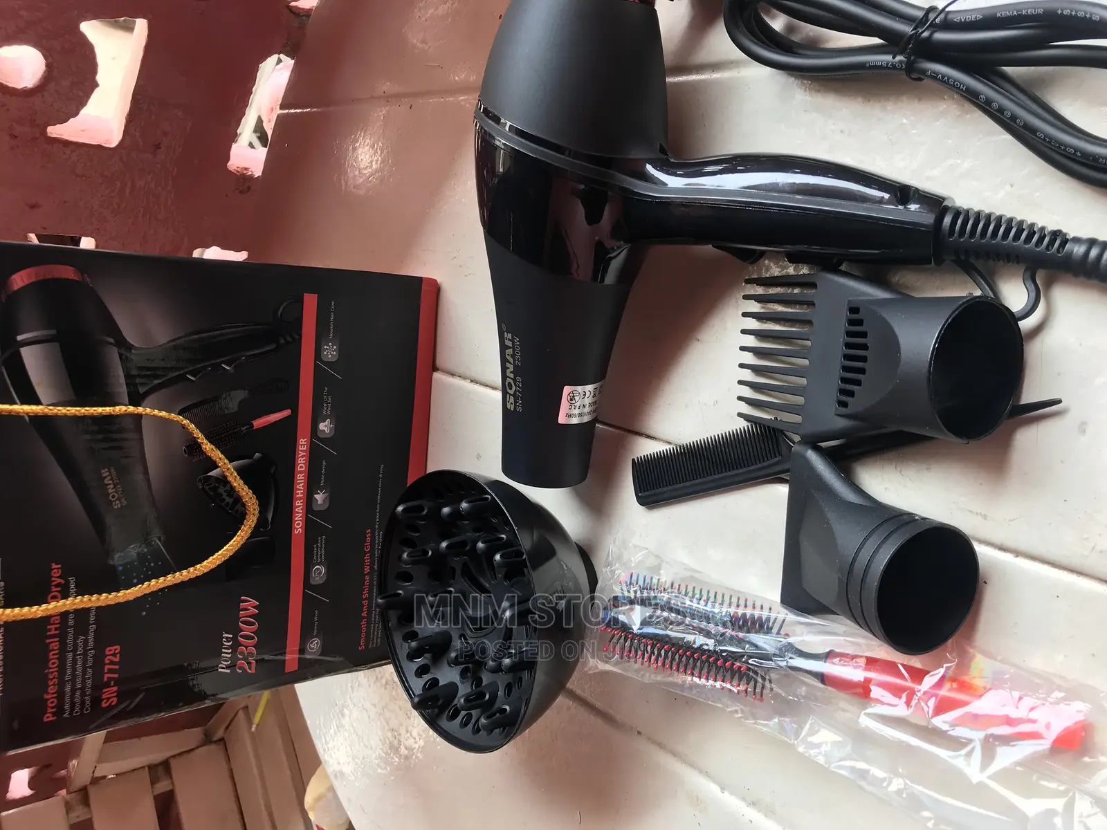 Sonar Hair Dryer