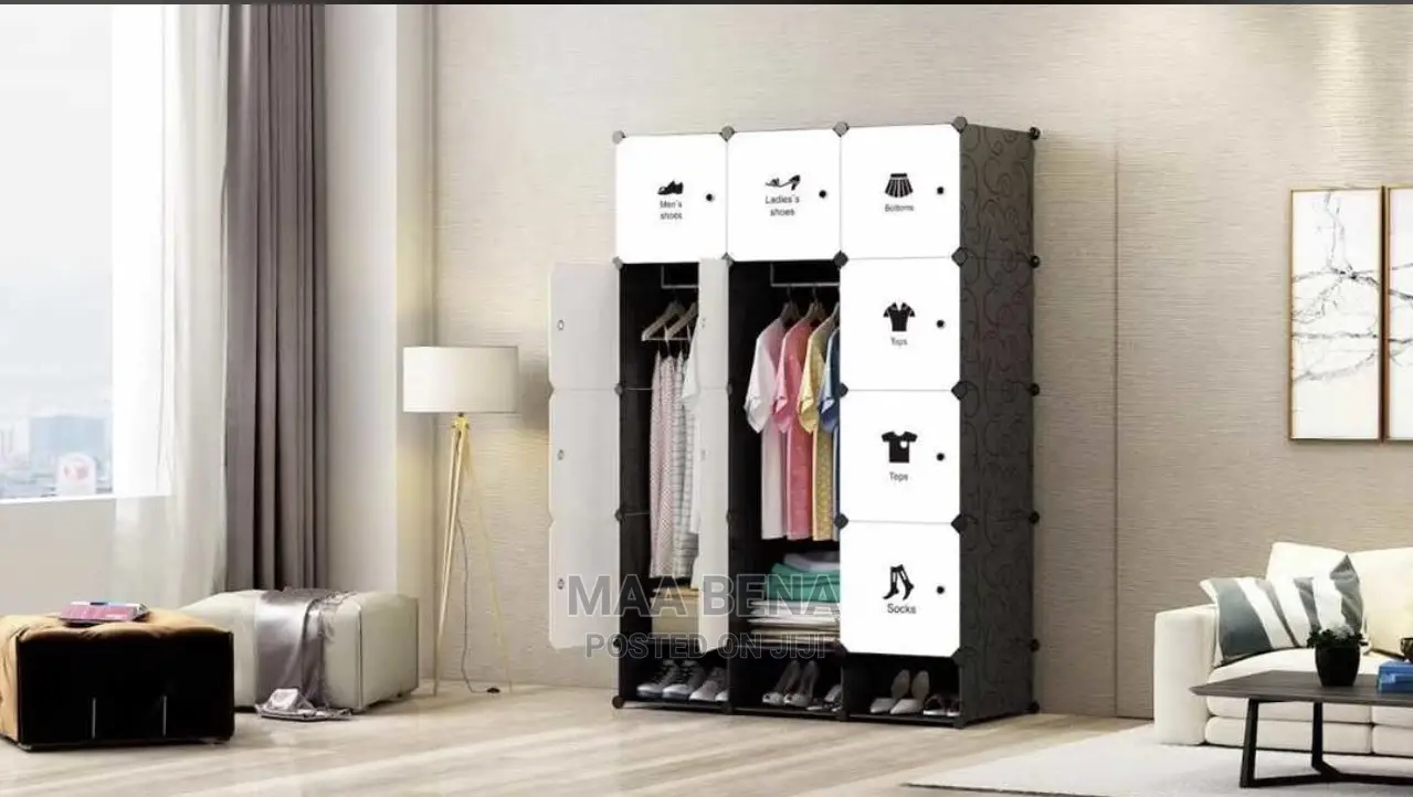 Plastic Wardrope With Shoe Rack Under