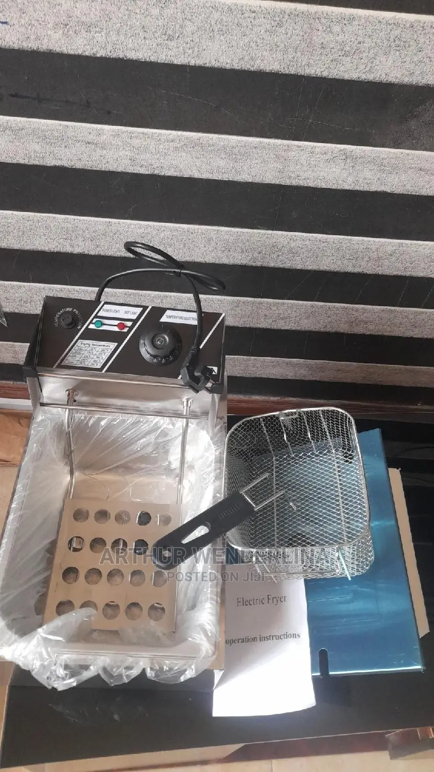 Bomn Commercial 6l Electric Deep Fryer