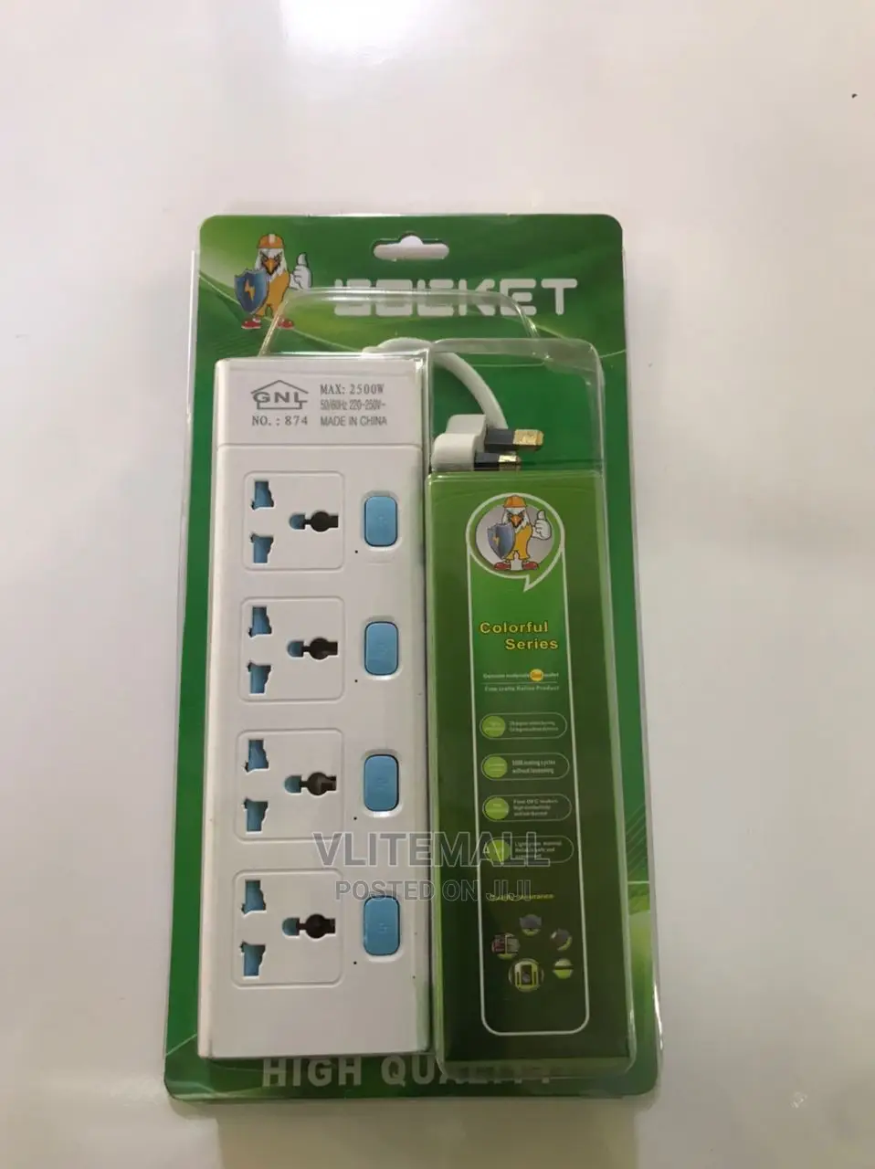 GNL 4ways Extension Socket