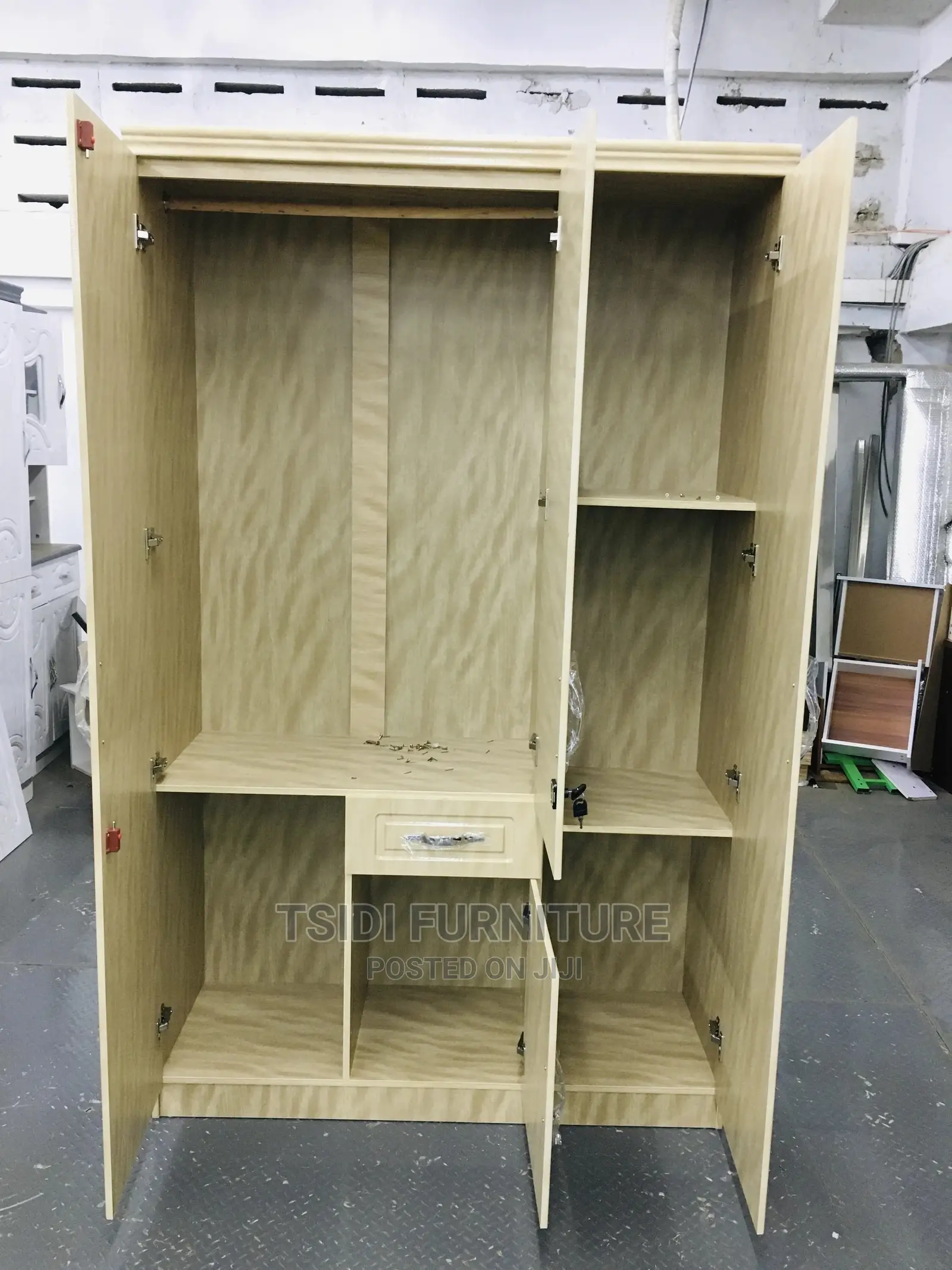 Classic Three Doors Wardrobe