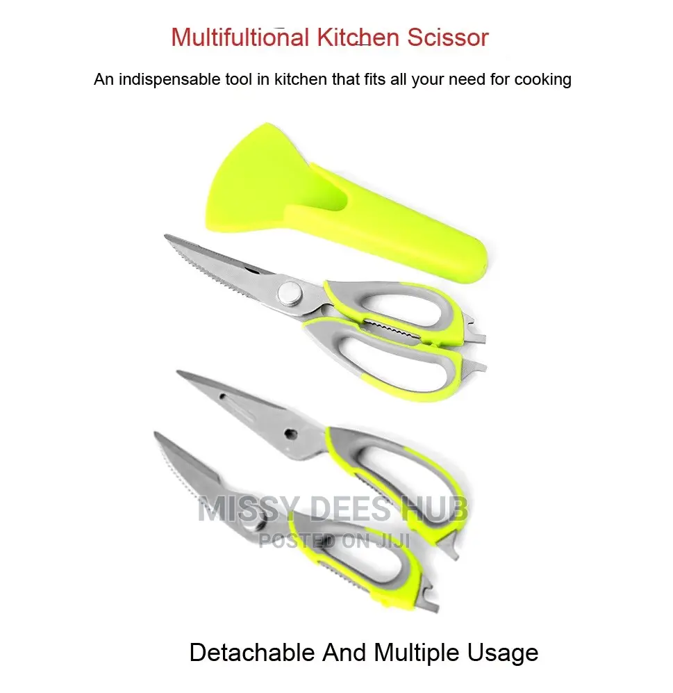 Kitchen Scissors With Magnetic Holder