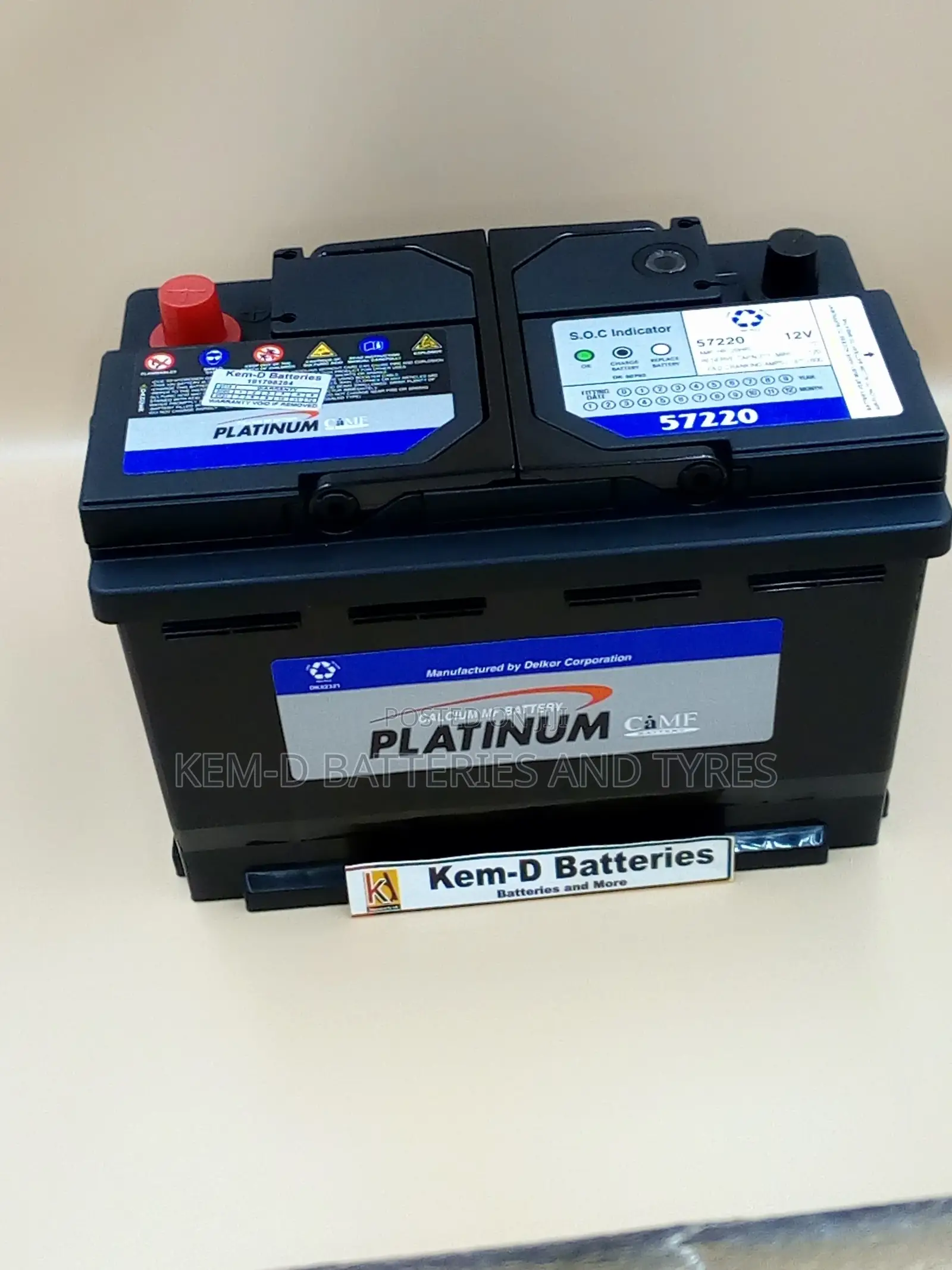 Saloon Car Battery + Free Delivery