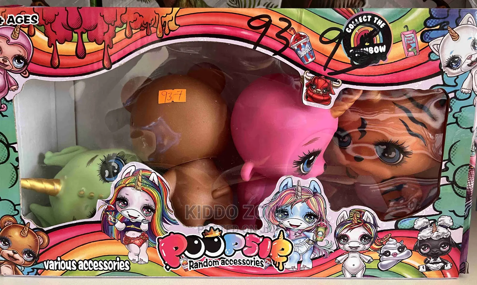 Unicorn Piggy Bank Random Accessories K93