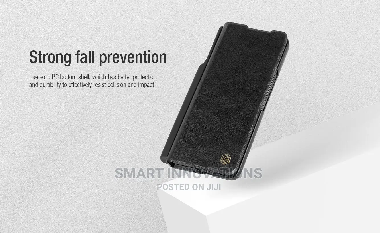 Galaxy Z Fold 5 | Z Fold 4 Qin Leather Case With Pen Holder