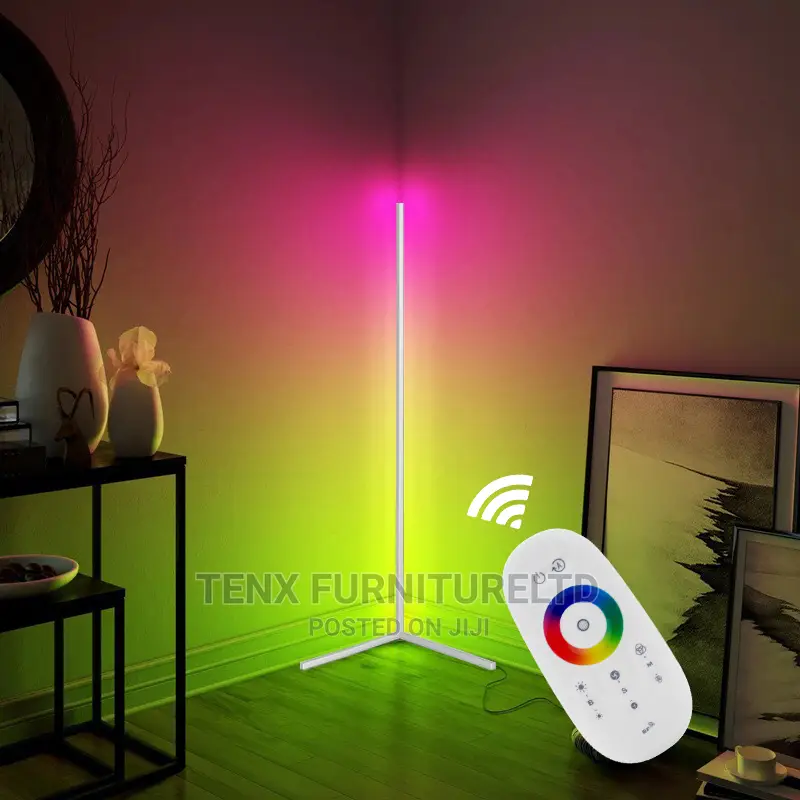 Floor Lamp (Led Rgb With Remote Control)