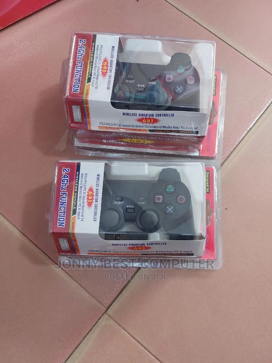 Wireless Vibration 6 In 1 Game Pad