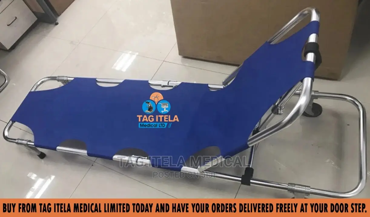 Foldable Stretcher (Adjustable Headrest)