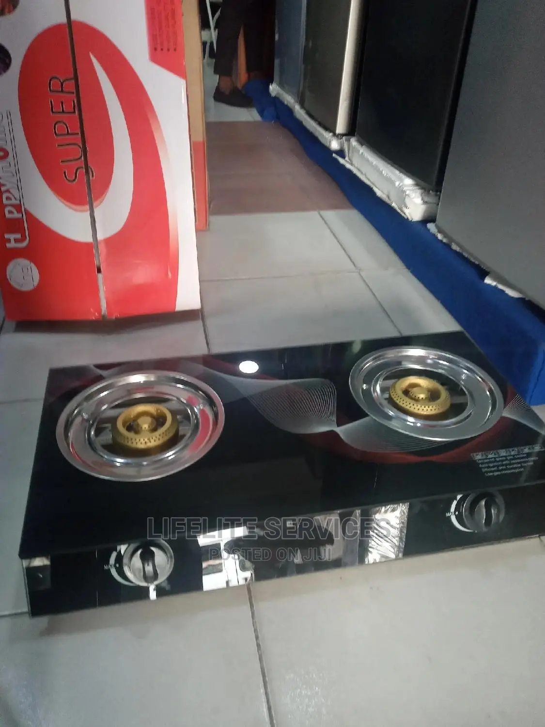 Efficient Glass Stove #2 Burner