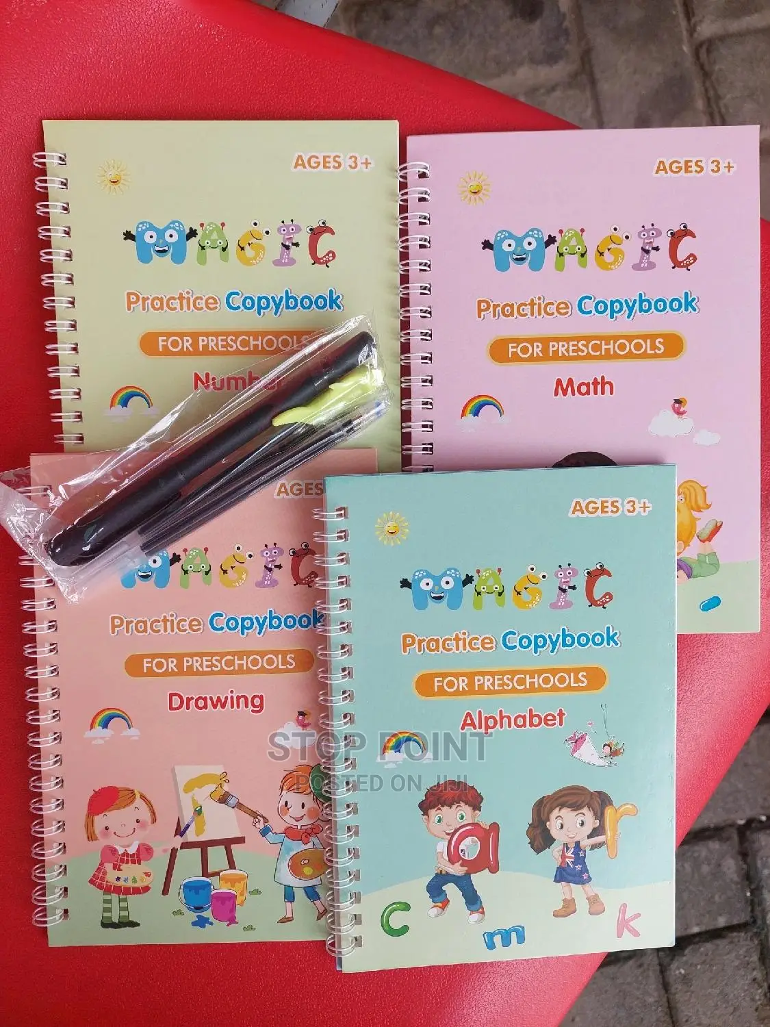 Magic Practice Book + Self Erasing Pens