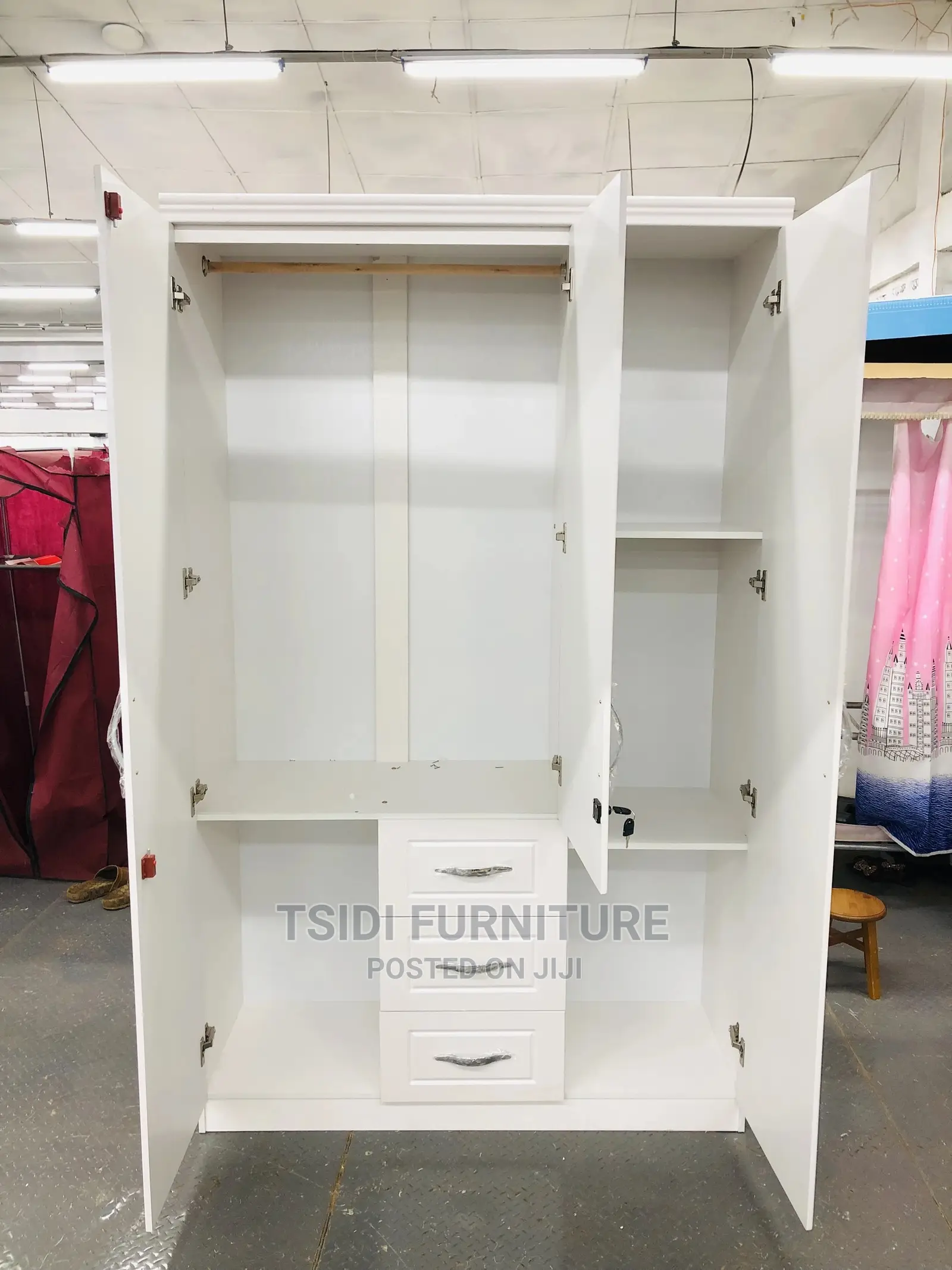 Classic Three Door Wardrobe