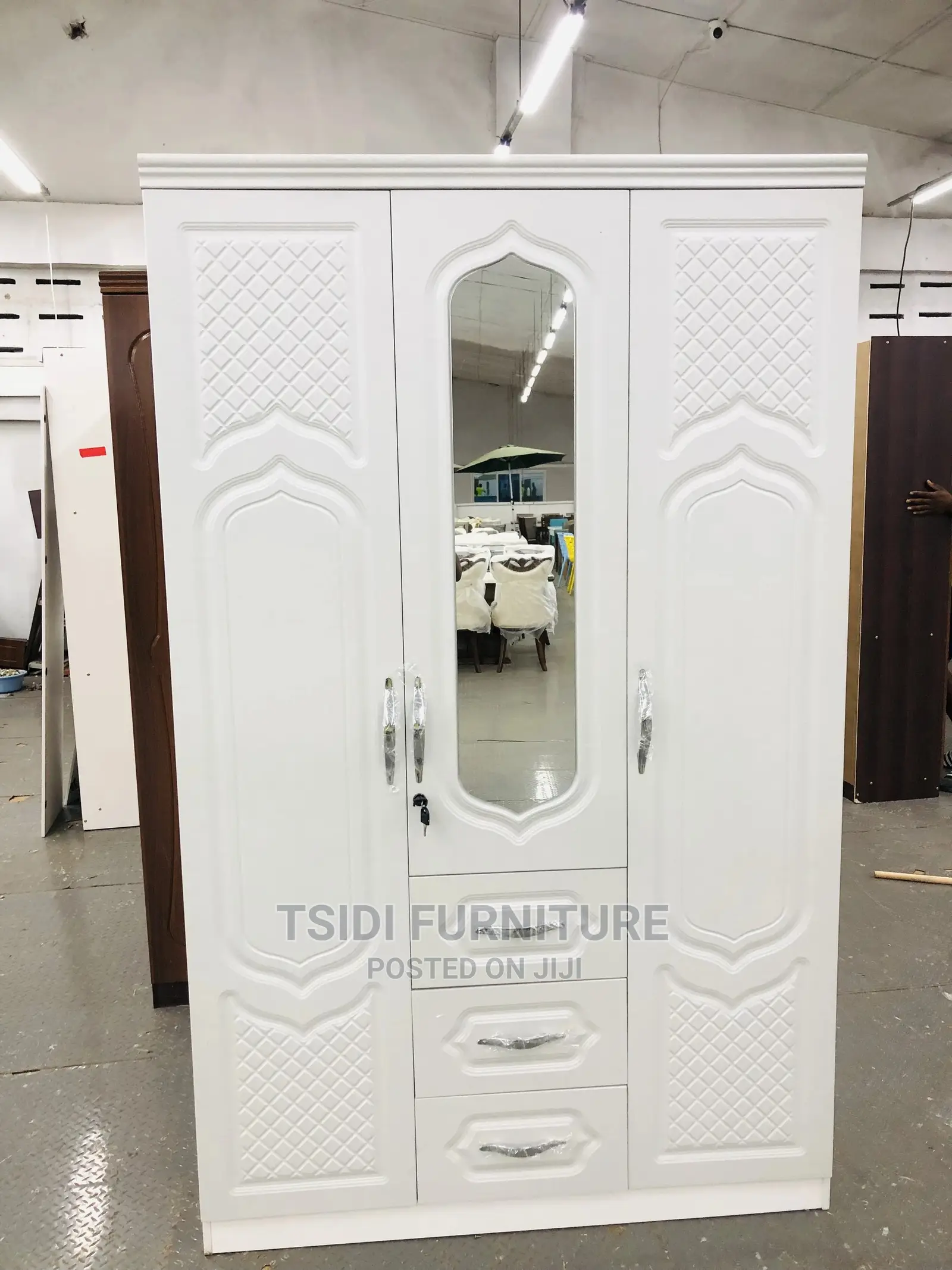 Classic Three Door Wardrobe