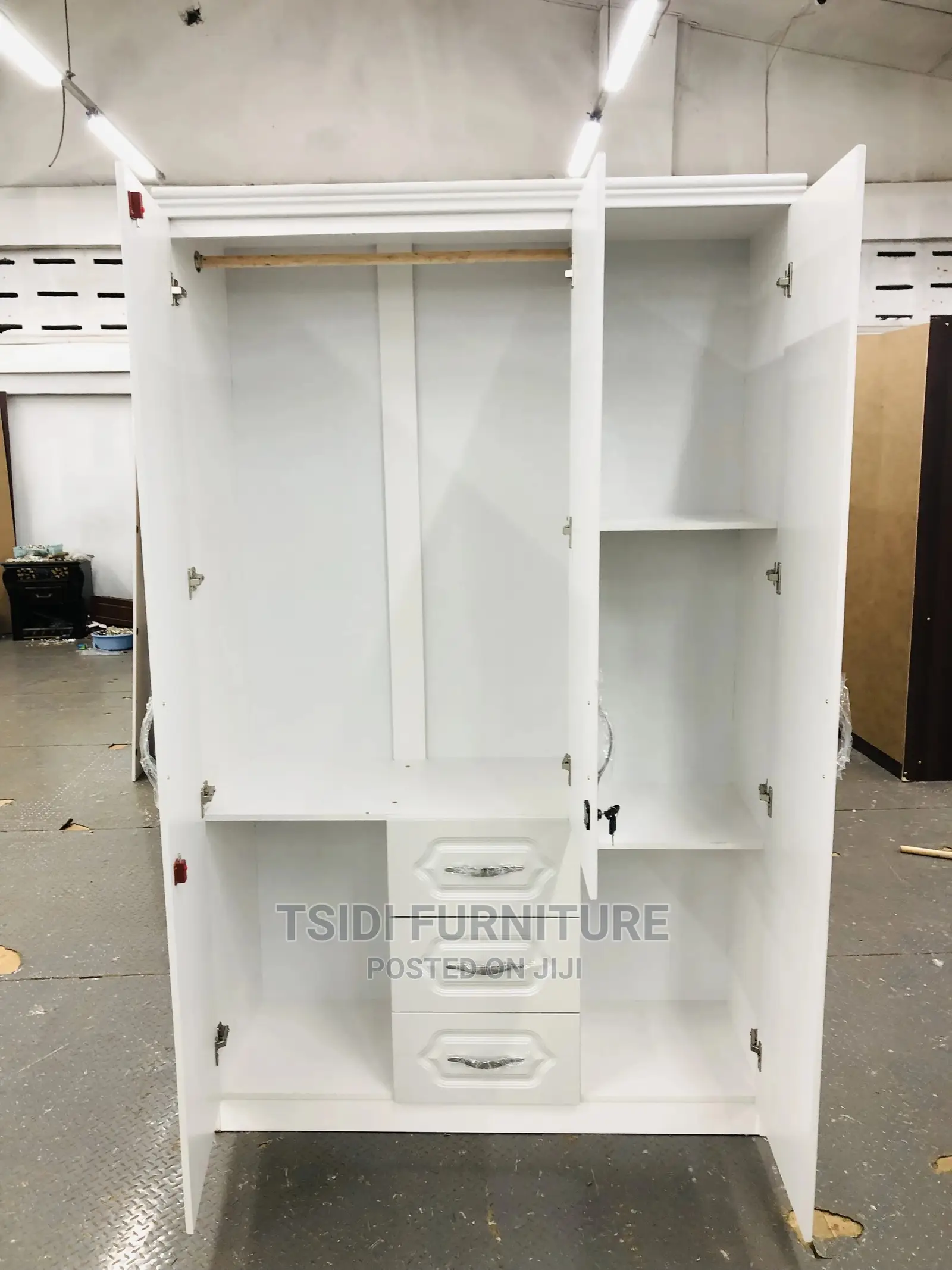 Classic Three Door Wardrobe