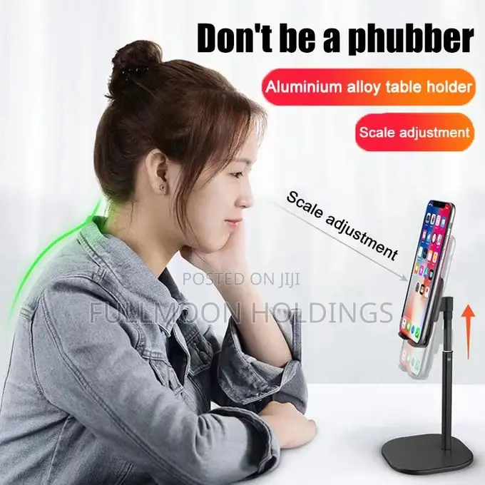 Mobile Phone Table Top Stabilizer, Holder. Adjustable 360°