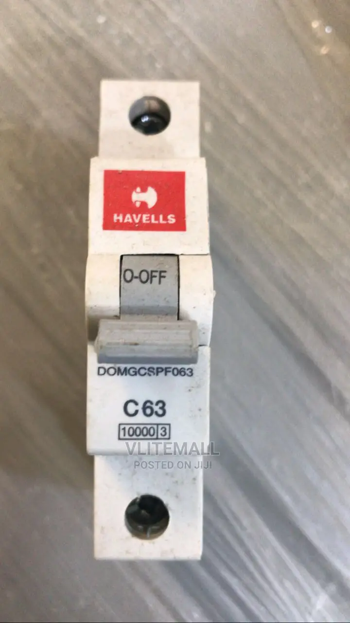 Havells Single Pole From 32 to 63 Circuit Breaker