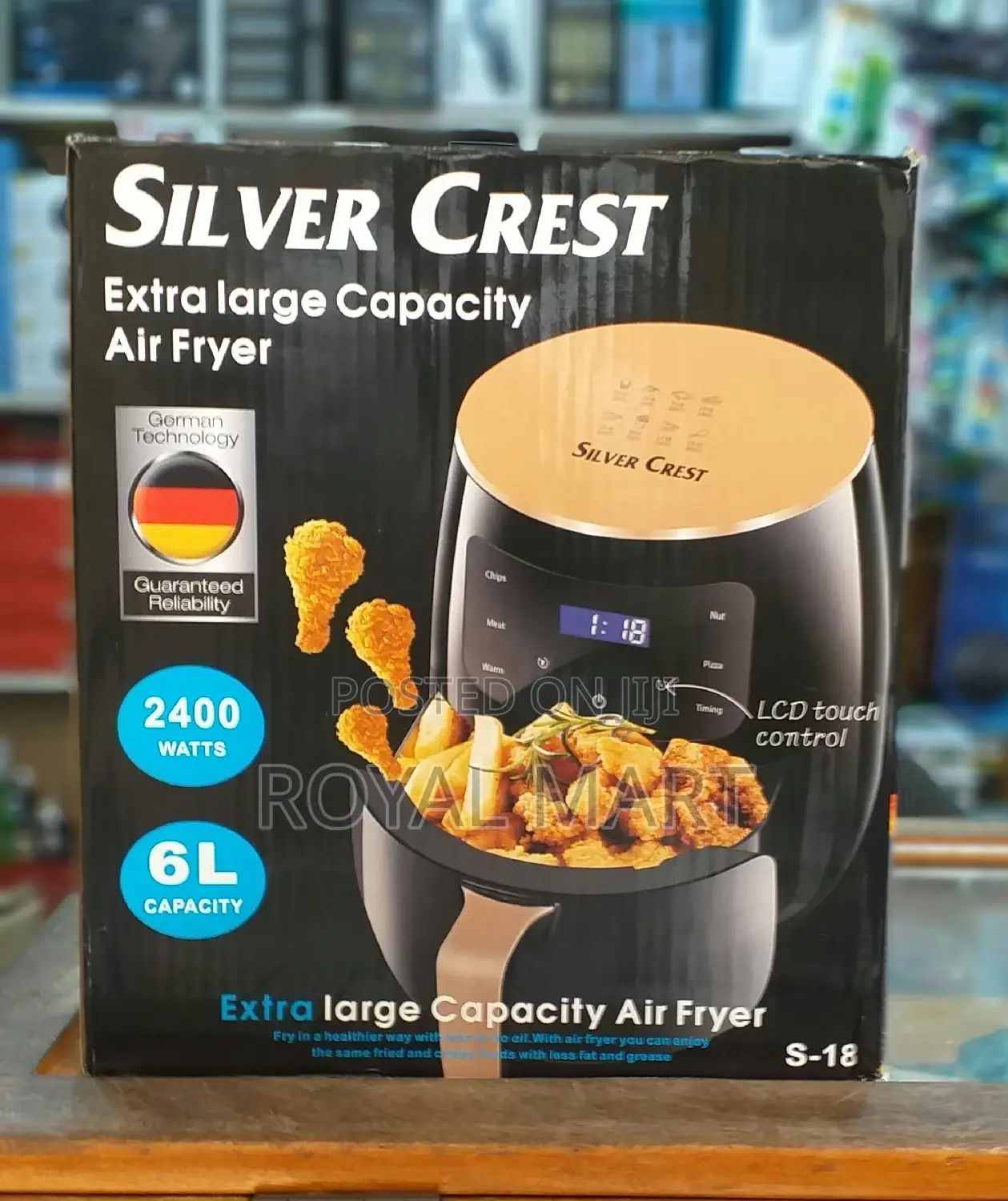 Silver Crest Extra Large Capacity Air Fryer