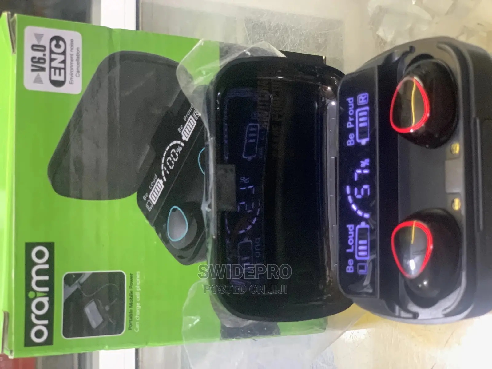 Oraimo V6.0 Wireless Earbuds + Power Bank