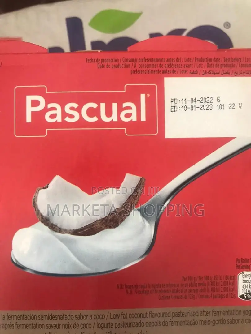 Pascual Yoghurt Coconut 125g×4