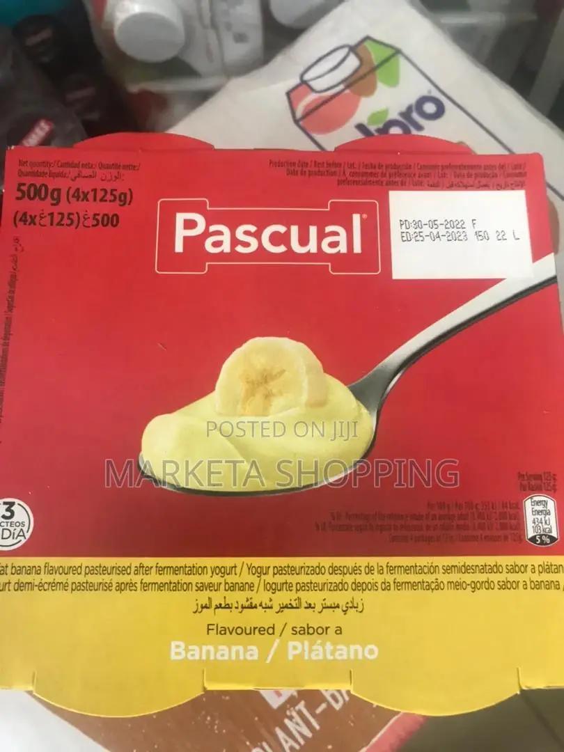 Pascual Yoghurt Banana 125g×4